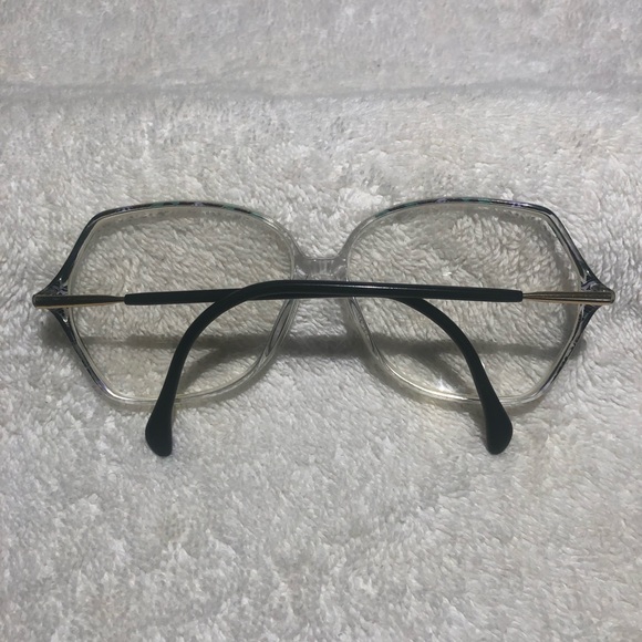 SILHOUETTE SPX M 1849 6054 Eyeglasses Vtg Black Clear Austria 57-12-135 - Frames - Picture 6 of 6